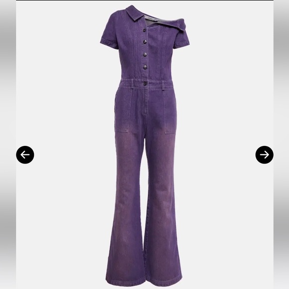 Didu One-Shoulder Denim Jumpsuit ✨ - Picture 2 of 13